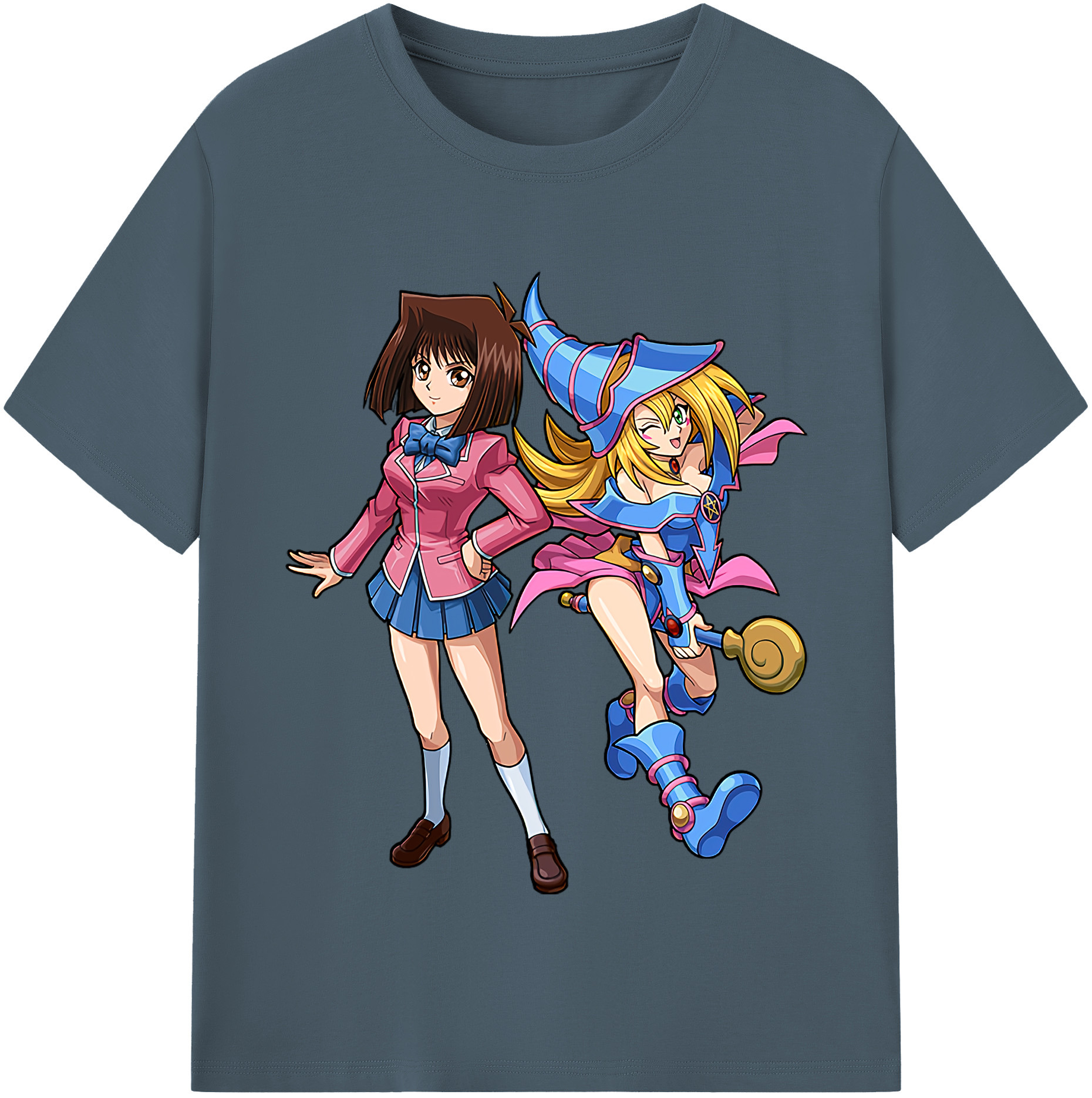 （画像用） 遊☆戯☆王 Yu-Gi-Oh! 綿100％半袖Tシャツ（フロントプリント）